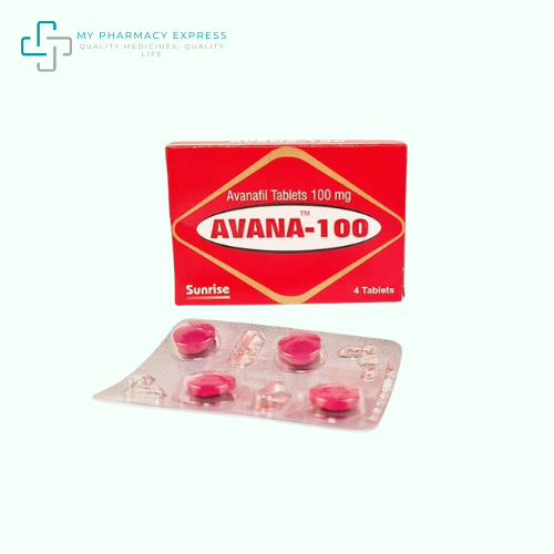 Avana 100 mg Avanafil Tablet